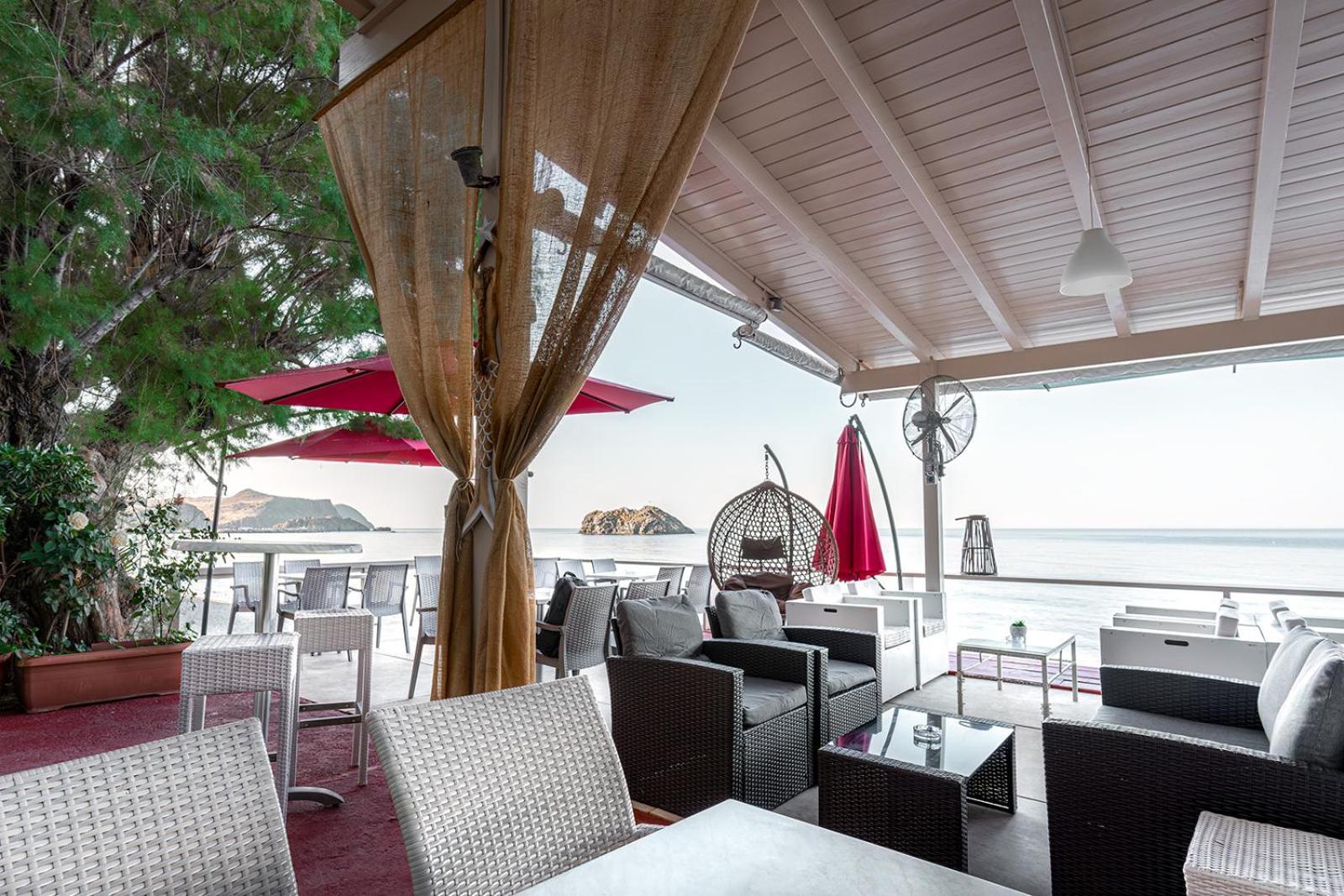 Sappho Hotel Skála Eresoú Esterno foto