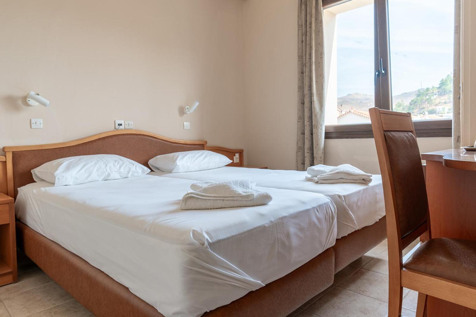 Sappho Hotel Skála Eresoú Esterno foto