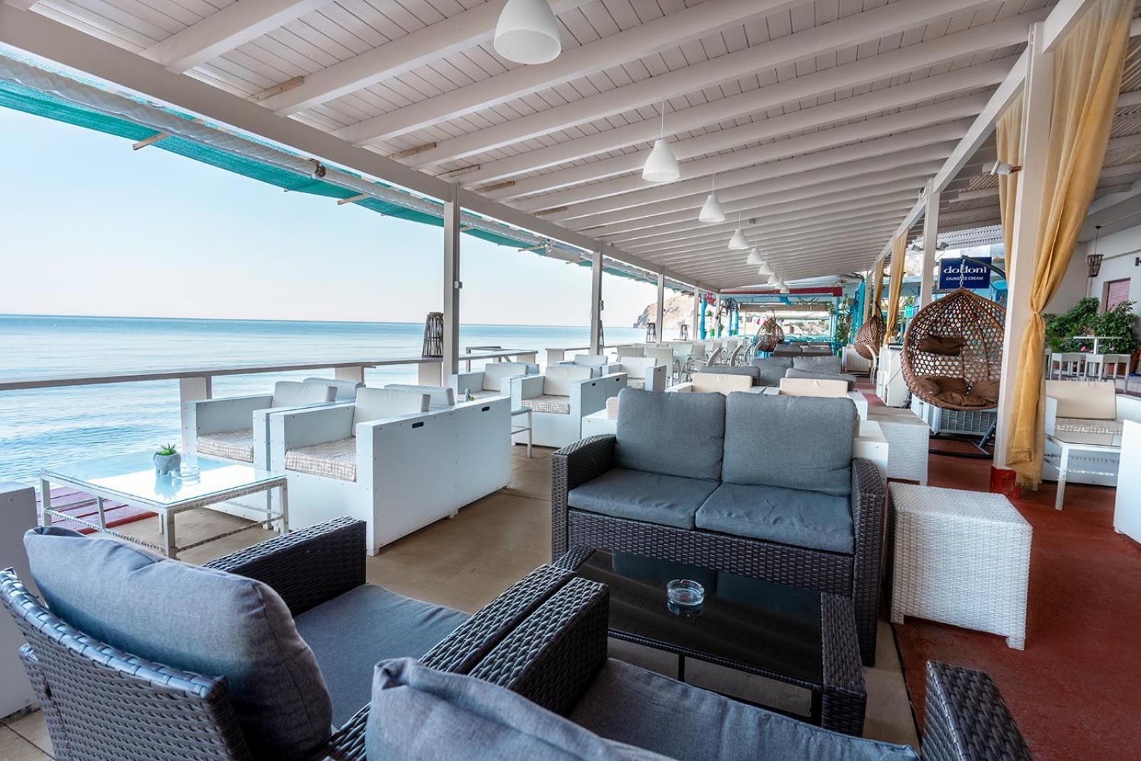 Sappho Hotel Skála Eresoú Esterno foto