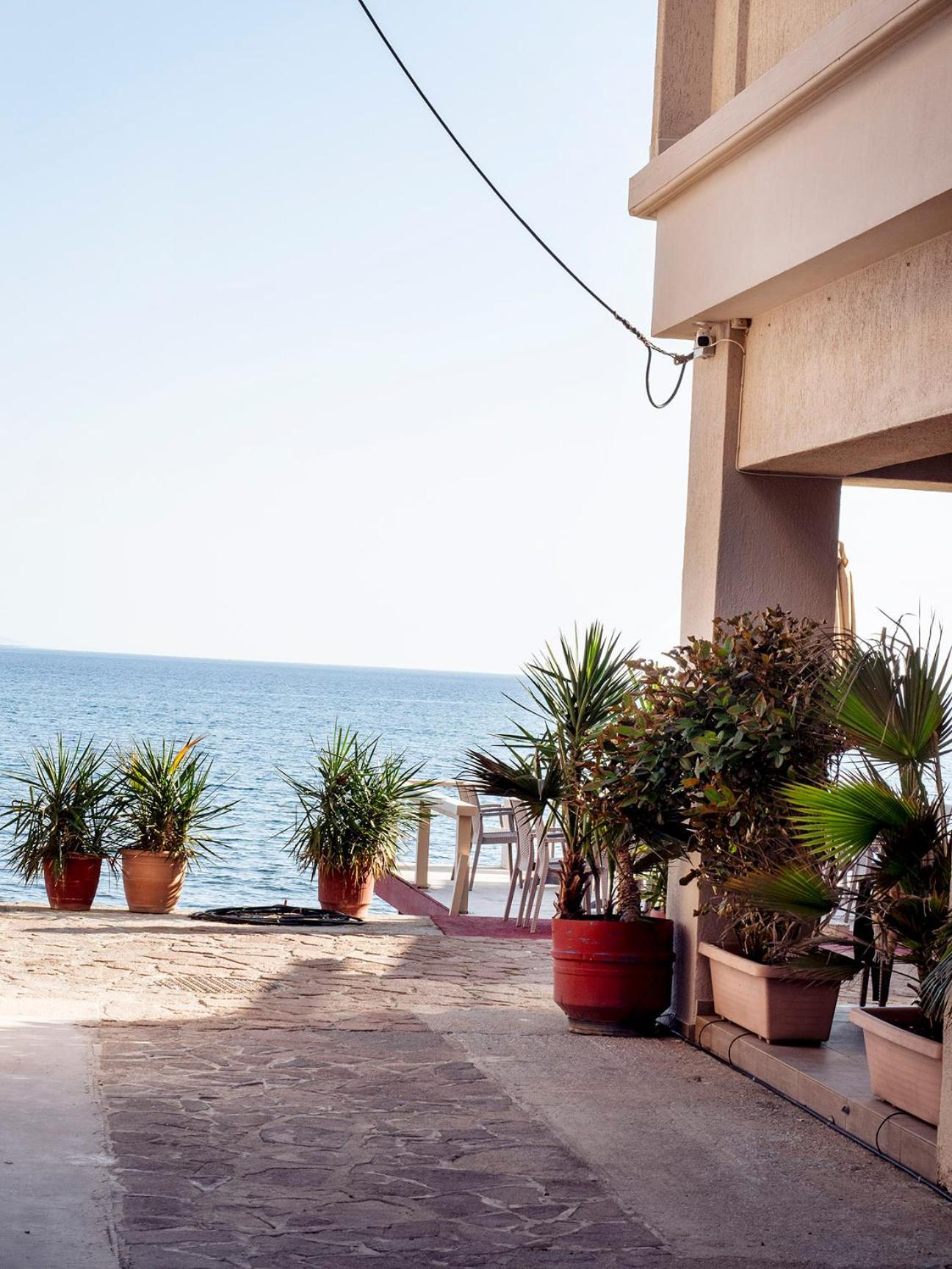 Sappho Hotel Skála Eresoú Esterno foto